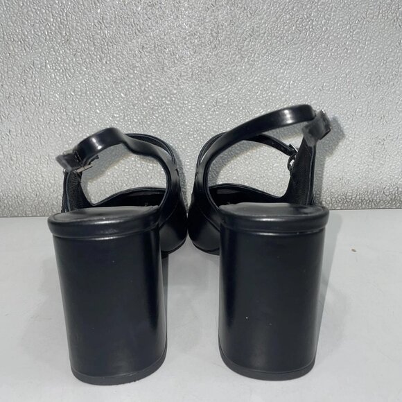 Free People x Jeffrey Campbell Women’s Paige Slingback Heels – Black – Size 7.5 - Picture 3 of 8